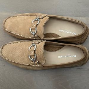 Men’s- Donald Pliner DACIO Beige Suede Classic Loafer-10.5
